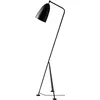 Image de Gubi - Lampadaire Grossman - Noir - Acier thermolaqué - Designer Greta Magnusson Grossman