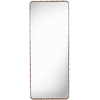 Image de Gubi - Miroir mural Adnet - Marron - Laiton - Designer Jacques Adnet