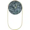 Image de Bloomingville Laaziz Horloge murale, Vert, Métal