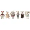 Image de Bloomingville MINI Les amis des animaux Pop, Rose, Coton