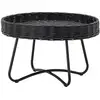 Image de Bloomingville Hattie Coffee Table, Noir, Rotin