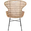 Image de Bloomingville, Fauteuil Oudon, Nature, Rotin