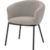 Image de Bloomingville - Fauteuil rembourré Fauteuil rembourré - Gris - Fer