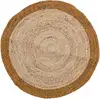 Image de Bloomingville Tapis Birk, Marron, Jute
