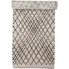 Image de Bloomingville Tapis Kaya, Gris, Laine