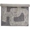 Image de Bloomingville Tapis Addo, Gris, Coton