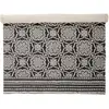 Image de Bloomingville Tapis Aco, Noir, Coton