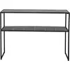 Image de Bloomingville, table console june, Noir, Stone