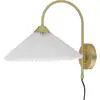 Image de Bloomingville Lampe murale Firdes, Laiton, Lin