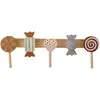 Image de Bloomingville MINI Rudy Kapstok, Bruin, FSC®100%, Pin