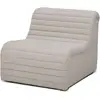 Image de Bloomingville Chaise Allure, Nature, Polyester
