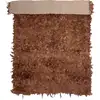 Image de Bloomingstad Tapis Serah, Brun, Cuir