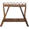 Image de Creative Collection Sanibel Sidetable, Marron, Rotin