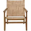 Image de Creative Collection Fauteuil Mills, Brun, Rotin