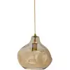 Image de Creative Collection Lampe Suspendue Azizi, Marron, Verre