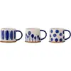 Image de Creative Collection Tasse Linora, Bleu, Grès