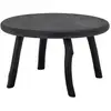 Image de Bloomingville Table basse Milos, noir, bois de récupération