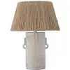 Image de Bloomingville Lampe de table Rama, Blanc, Grès