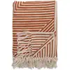 Image de Bloomingville Maddeleine Plaid, Oranje, Katoen