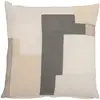 Image de Bloomingville Coussin Maje, Gris, Coton