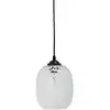 Image de Bloomingville Gisele Lampe suspendue, Blanc, Verre