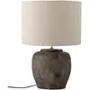 Image de Bloomingville Lampe de table Isabelle, Gris, Grès