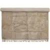 Image de Bloomingville Tapis Zeynep, Marron, Coton
