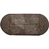 Image de Bloomingville Tapis Zhina, Marron, Coton