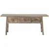 Image de Table console Camden, nature, pin de récupération Creative Collection