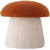 Image de Bloomingville MINI Bertil Poef, Rouge, Polyester