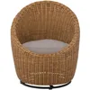 Image de Bloomingville Fauteuil Roccas, Marron, Polyrattan