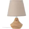 Image de Creative Collection Lampe de table Panola, Nature, bois d'hévéa