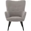 Image de Bloomingville, Chaise Perry, Nature, Polyester