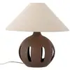 Image de Bloomingville Lampe de table Liana, Marron, Grès