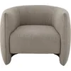 Image de Bloomingville - Fauteuil rembourré Bacio - Beige - Polyester recyclé
