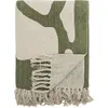 Image de Bloomingville - Plaid Dalmine - Vert - Coton recyclé