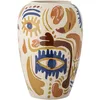Image de Bloomingville - Vase Horus - Orange - Grès