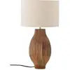 Image de Lampe de table Karelia de Creative Collection, Naturel, Bois de mangue