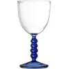 Image de Bloomingville - Verre à vin Noemi - Bleu - Verre