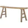 Image de Table console Lindon de Creative Collection, naturel, en bois de pin récupéré
