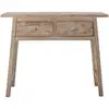 Image de Table console Camden de Creative Collection, naturel, bois de pin récupéré