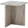 Image de Table d'appoint Bloomingville Clea, marron, marbre