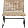 Image de Fauteuil de salon Vallone Bloomingville, naturel