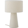 Image de Bloomingville - Lampe de table Emmie - Blanc - Tissu bouclette