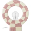 Image de Bloomingville - Lampe de table Vialini - Rose - Grès