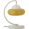 Image de Bloomingville - Lampe de table Bubble - Jaune - Métal