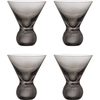 Image de Bloomingville - Verre à cocktail Corliss - Gris - Verre