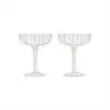 Image de OYOY LIVING Mizu Coupe Verre-Ensemble de 2-Clair