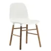 Image de Normann Copenhagen - Chaise Form - Blanc - Noyer - Designer Simon Legald