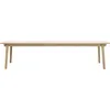 Image de Normann Copenhagen - Table rectangulaire Slice - Bois naturel - Chêne - Designer Hans Hornemann
